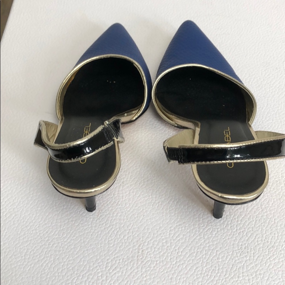 C Label Blue Heels - Picture 5 of 6